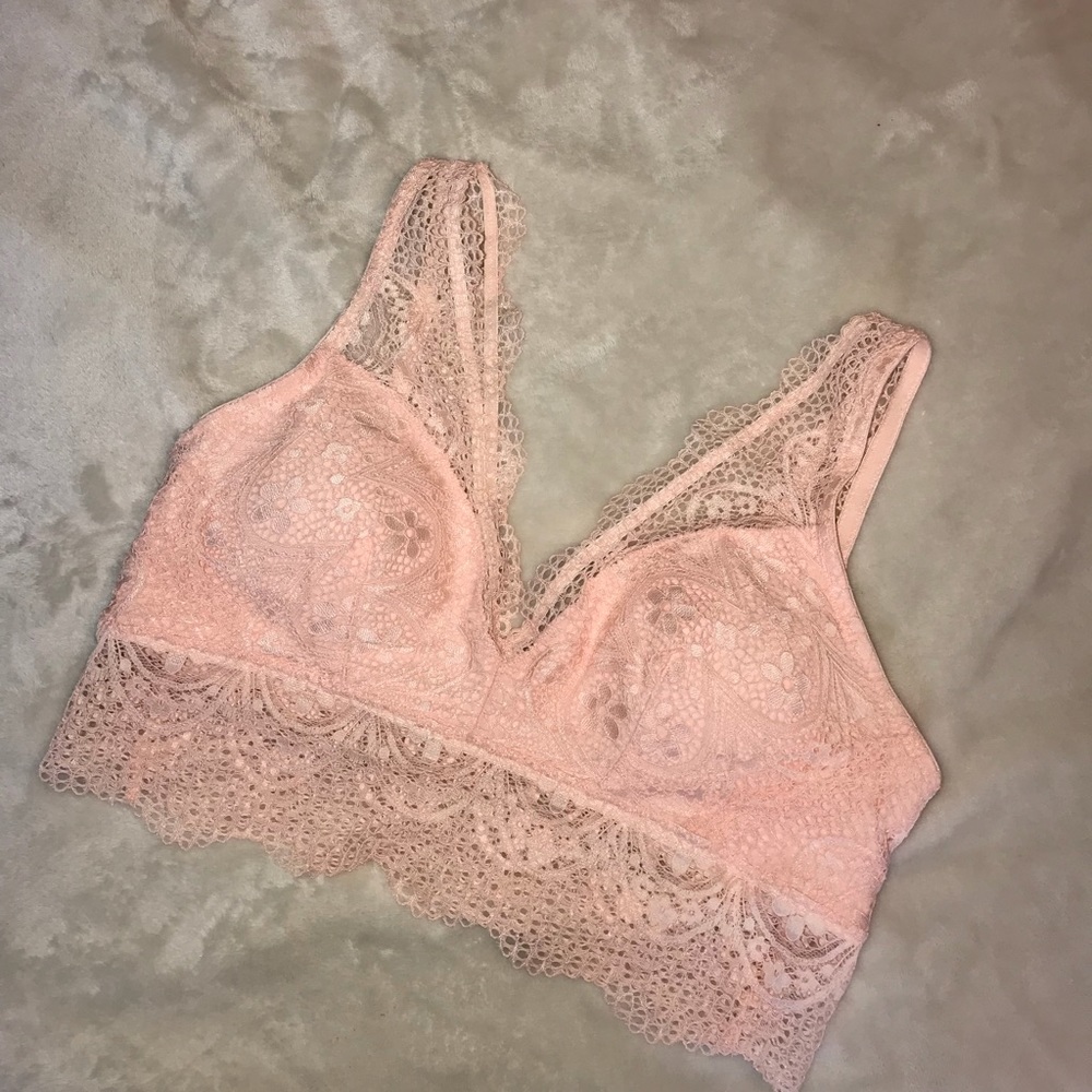 Pink bralette